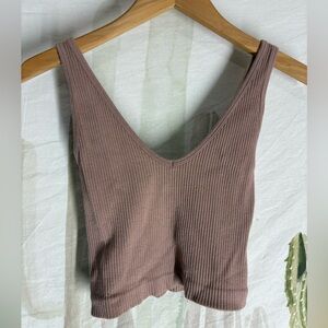 Free People Intimately Ribbed Tank Crop Top 🌵XS/S